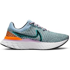 Nike React Infinity Run 2 Ocean Cube Nero Scarpe Running Donna EUR 40 / US 8,5