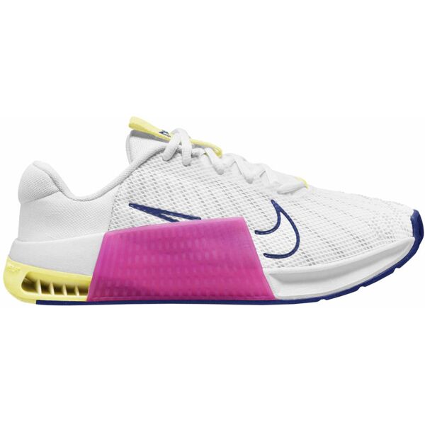 nike metcon 9 w - scarpe fitness e training - donna white/pink/blue 6,5 us