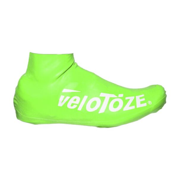 velotoze short shoe cover - copriscarpe da bici green s/m