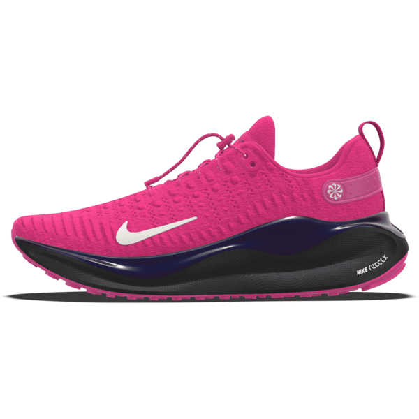 nike scarpa da running su strada personalizzabile  infinityrn 4 by you – donna - rosa