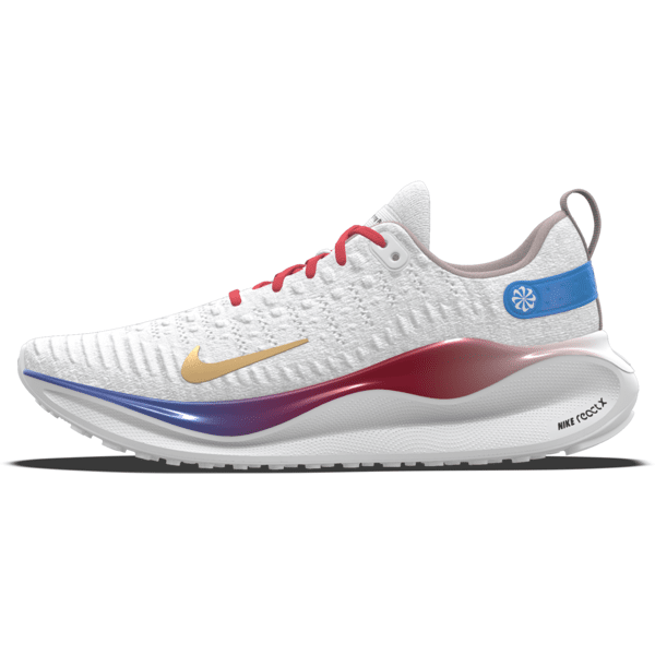 nike scarpa da running su strada personalizzabile  infinityrn 4 by you – donna - bianco