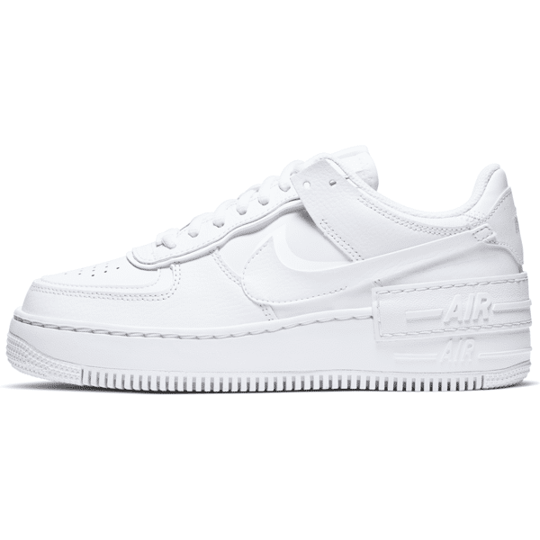 nike scarpa  air force 1 shadow - donna - bianco