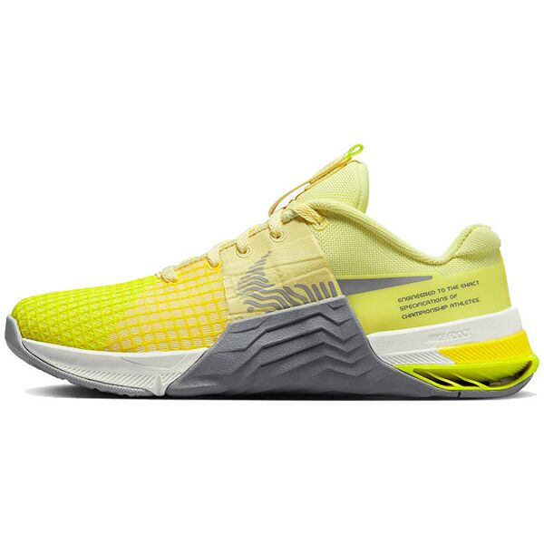 nike scarpe da training metcon 8 giallo donne do9327-801 6.5