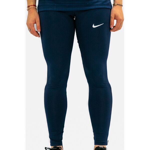 nike legging stock blu navy per donne nt0314-451 m