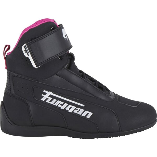 furygan zephyr d3o scarpe moto donna nero rosa 40