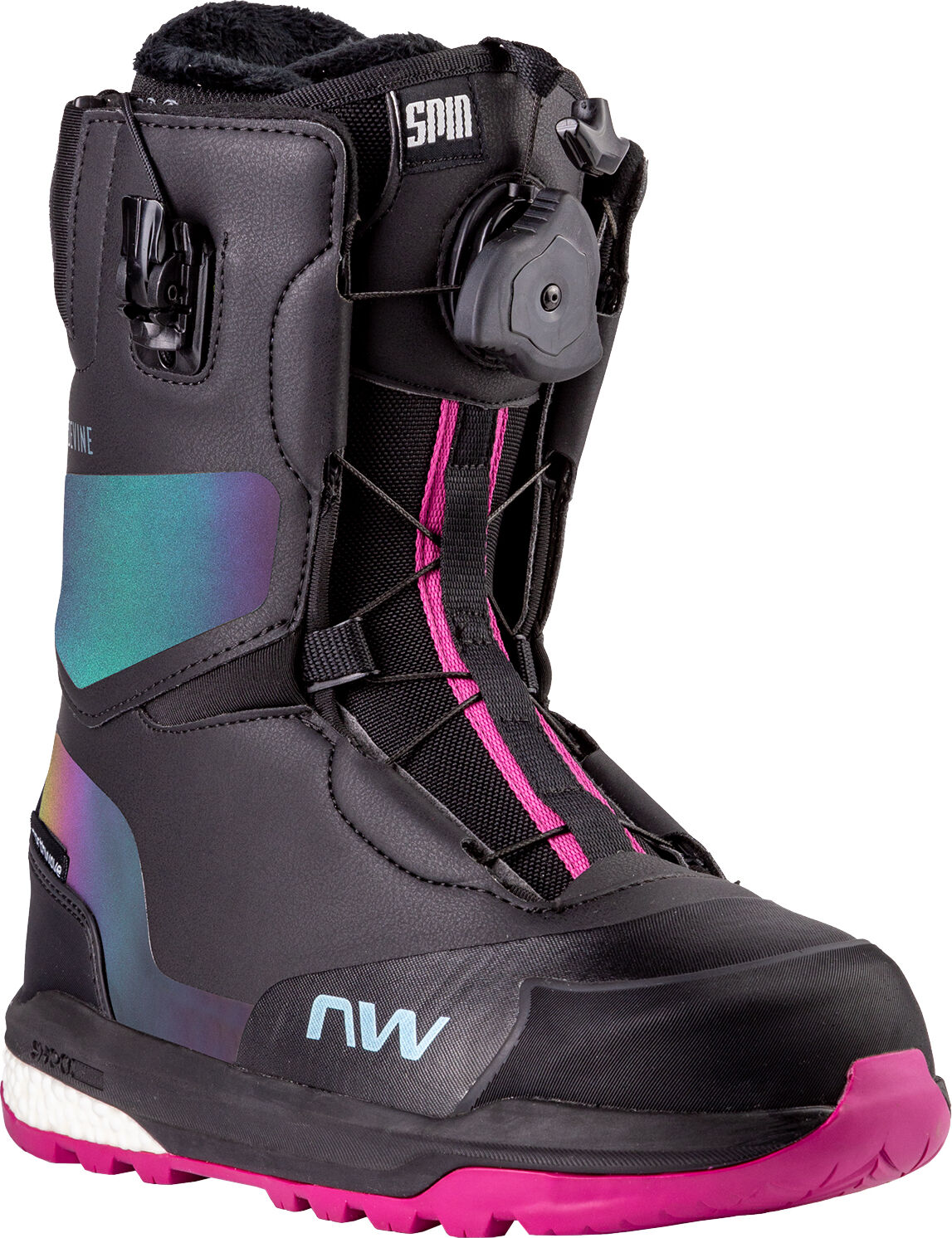 NORTHWAVE DEVINE HYBRID BLACK IRIDESCENT 245