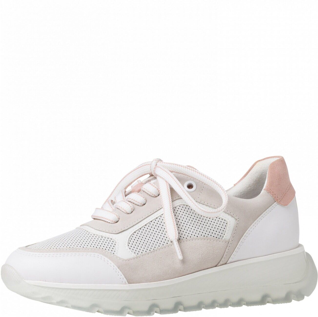 MARCO TOZZI by GUIDO MARIA KRETSCHMER Sneaker bassa Bianco, Rosa