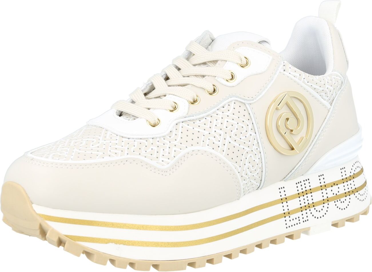 Liu Jo Sneaker bassa 'MAXI WONDER 24' Beige