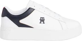 Tommy Hilfiger Scarpe Donna Art Fw0fw07910 BRIGHTWHITE/CHERRYTOMATO