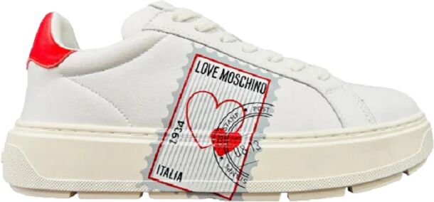 Love Moschino Scarpa Donna Art. Ja15254g1hi BIANCO+ROSSO