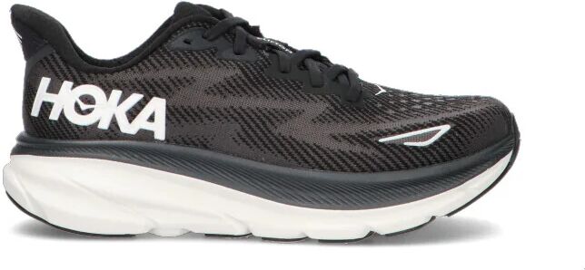 HOKA ONE ONE W CLIFTON 9 Scarpa running donna nera NERO 42