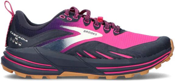 BROOKS CASCADIA 16 Scarpa running donna nera/rosa NERO 41