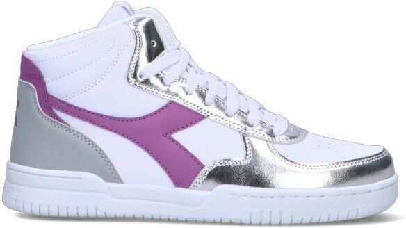 Diadora RAPTOR MID ODISSEA WN Sneaker donna bianca/viola/argento BIANCO 37