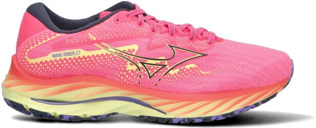 Mizuno - WAVE RIDER 27 W Scarpa running donna ROSA 38