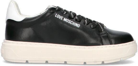 Moschino Sneaker donna nera in pelle NERO 40