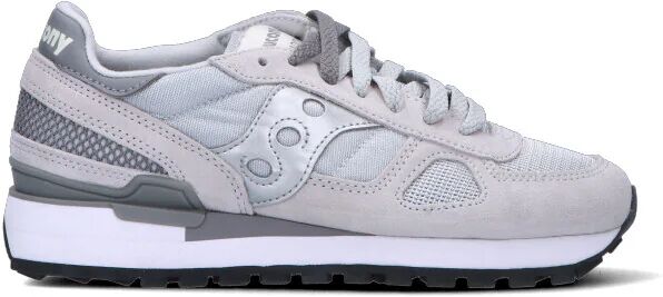 Saucony Sneaker donna grigia in suede 42