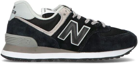 New Balance Sneaker donna nera in suede 40