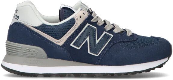 New Balance Sneaker donna blu in suede 40