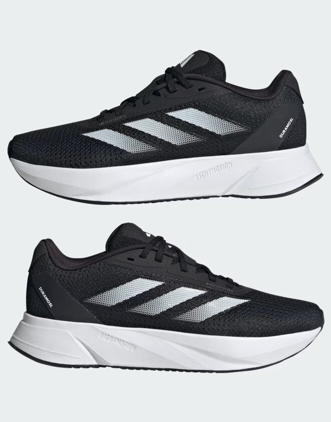 adidas Scarpe running jogging Sneakers DONNA Duramo SL W Nero Bianco