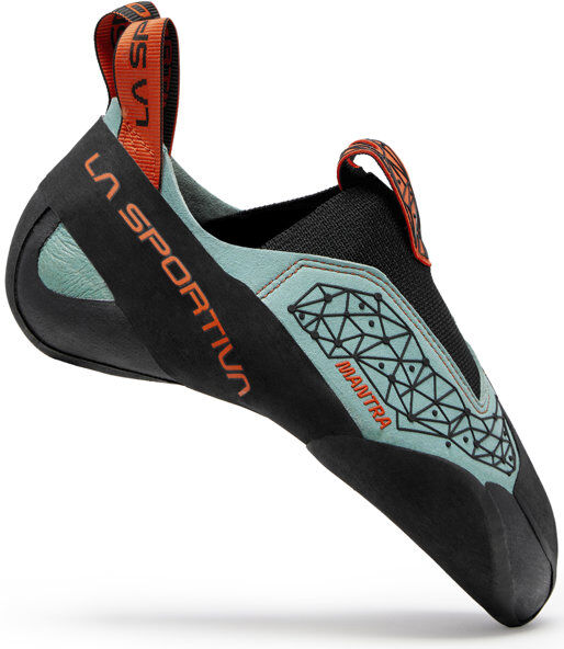 La Sportiva Mantra - scarpette da arrampicata - uomo Black/Green/Orange 42,5 EU