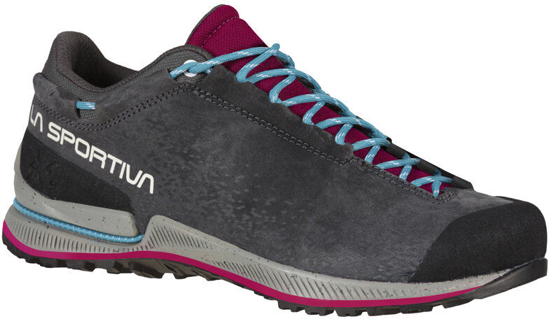 La Sportiva TX2 Evo Leather W - scarpe da avvicinamento - donna Dark Grey/Pink/Light Blue 39,5 EU