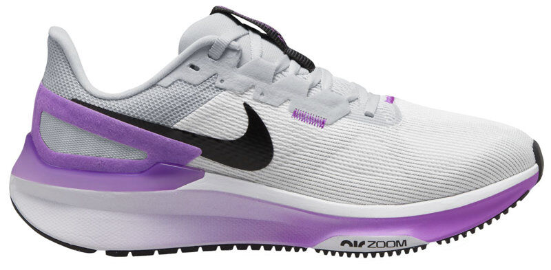 Nike Air Zoom Structure 25 W - scarpe running neutre - donna White/Purple/Black 7,5 US