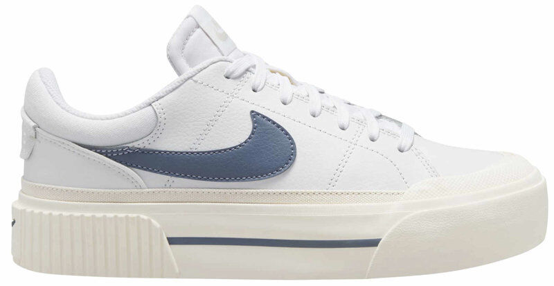 Nike Court Legacy Lift W - sneakers - donna White/Blue 8 US
