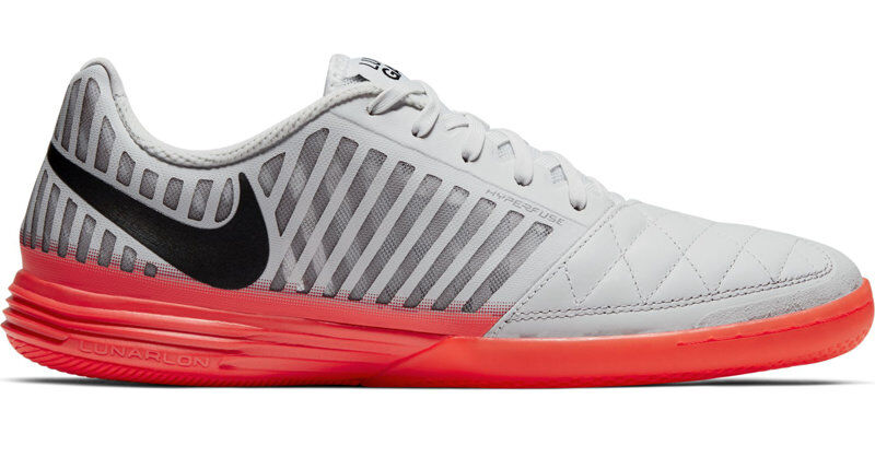 Nike Lunar Gato II IC - scarpe da calcetto indoor - uomo - Platinum/Red