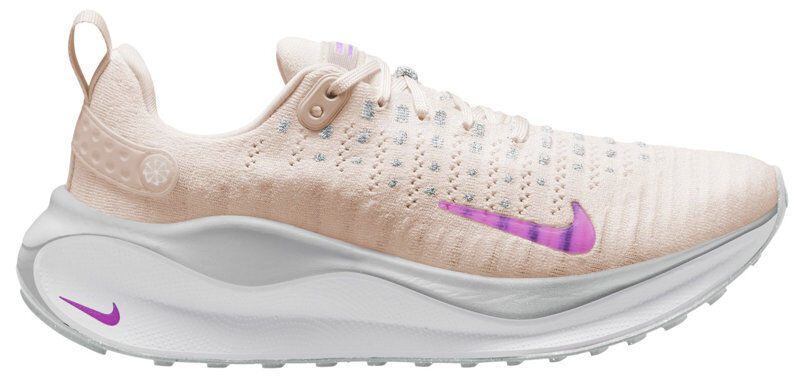 Nike React Infinity Run Flyknit 4 W - scarpe running neutre - donna Pink/White 7,5 US