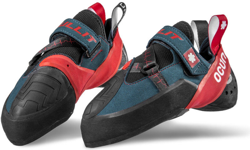 Ocun Bullit – scarpette arrampicata – uomo Dark Blue/Red 4 UK