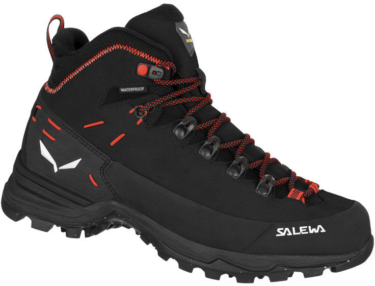 Salewa Alp Mate Winter Mid WP - scarpe trekking - donna Black/Red 8 UK