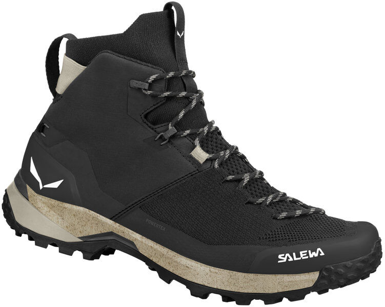 Salewa Puez Knit Mid Ptx W - scarpe trekking - donna Black 7,5 UK