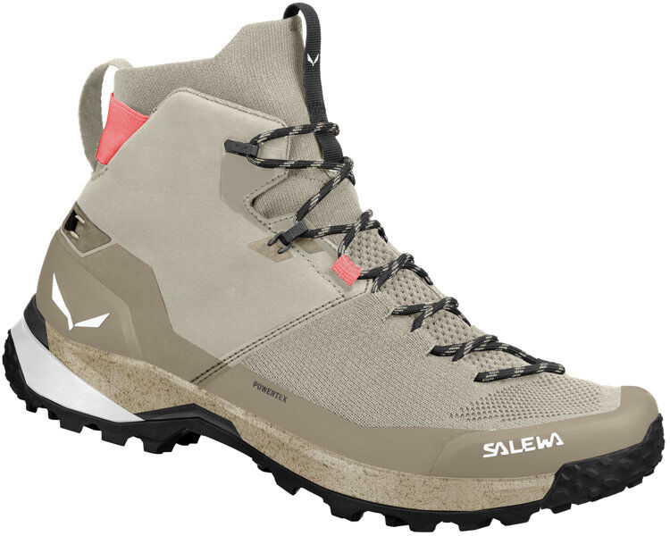 Salewa Puez Knit Mid Ptx W - scarpe trekking - donna Brown 8,5 UK