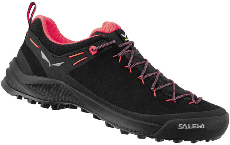 Salewa Wildfire Leather W - scarpe da avvicinamento - donna Black/Pink 4,5 UK