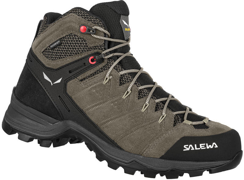 Salewa Ws Alp Mate Mid WP - scarponi trekking - donna Brown/Black 6 UK