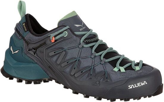 Salewa Ws Wildfire Edge GTX - scarpe da avvicinamento - donna Dark Grey/Blue 7,5 UK