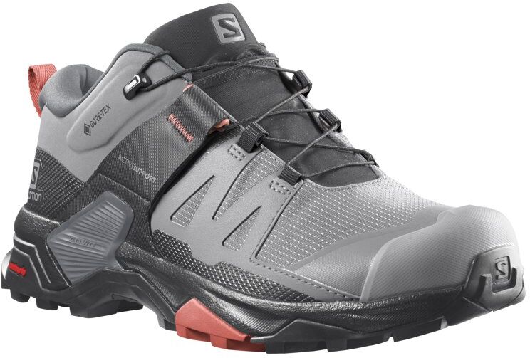 Salomon X Ultra 4 Gore-Tex - scarpe trekking -donna Light Grey/Black/Rose 5 UK