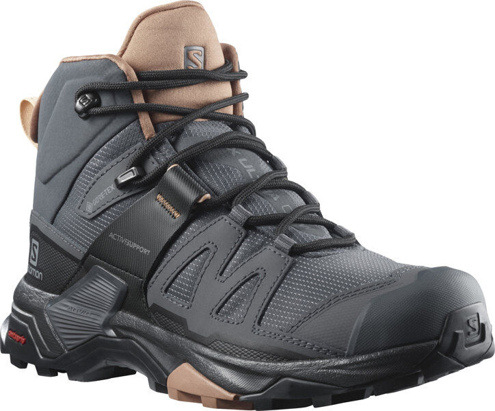 Salomon X Ultra 4 Mid GTX - scarpe trekking - donna Grey/Brown 5 UK