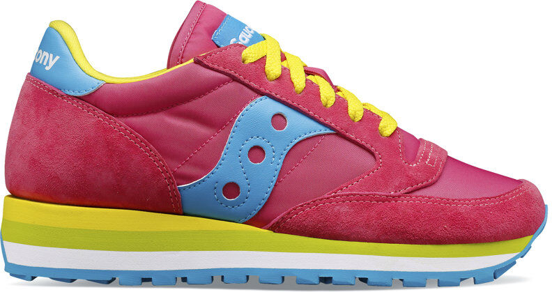 Saucony Jazz Triple - sneakers - donna Pink/Light Blue 9 US