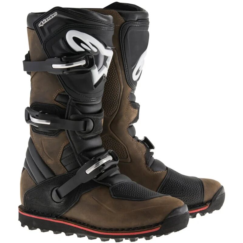 ALPINESTARS - Stivali Tech T Marrone Oiled Nero,Marrone 5 (EU 38)