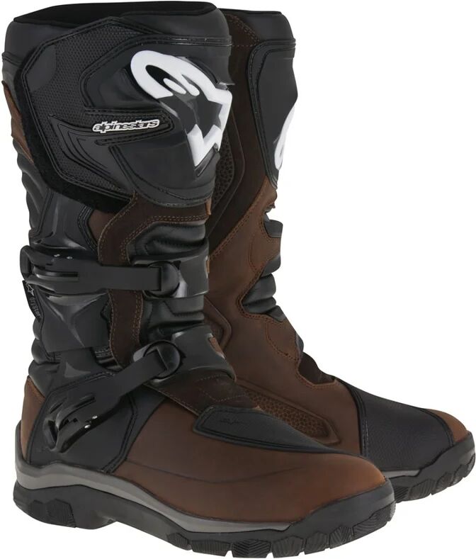 ALPINESTARS - Stivali Corozal Adventure Drystar Oiled Leather Marrone / Nero Nero,Marrone 9 (EU 43)