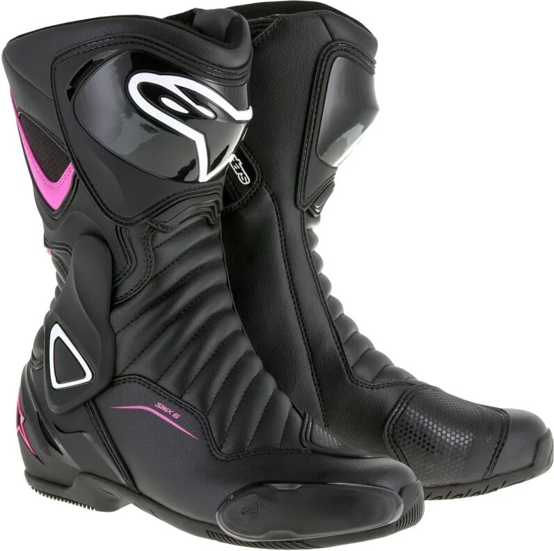 ALPINESTARS - Stivali Stella SMX-6 V2 Lady Nero / Fuchsia / Bianco Nero,Rosa,Bianco 41