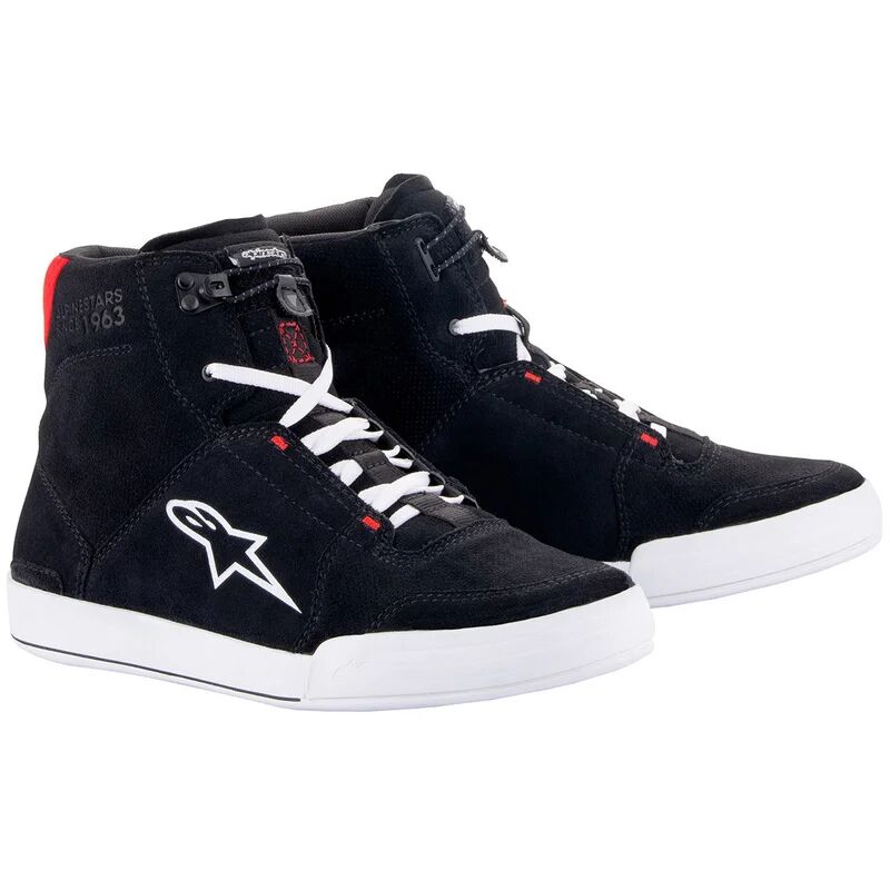 ALPINESTARS - Stivali Chrome Nero / Bianco / Bright Rosso Nero,Rosso,Bianco 11 (EU 44)