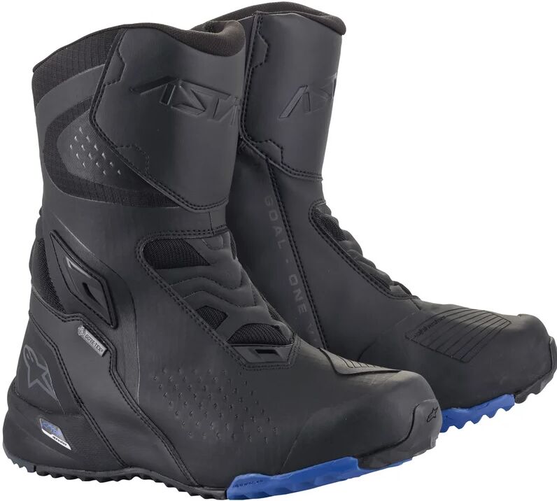 ALPINESTARS - Stivali RT-8 Gore-Tex Nero / Blue Nero,Blu 41