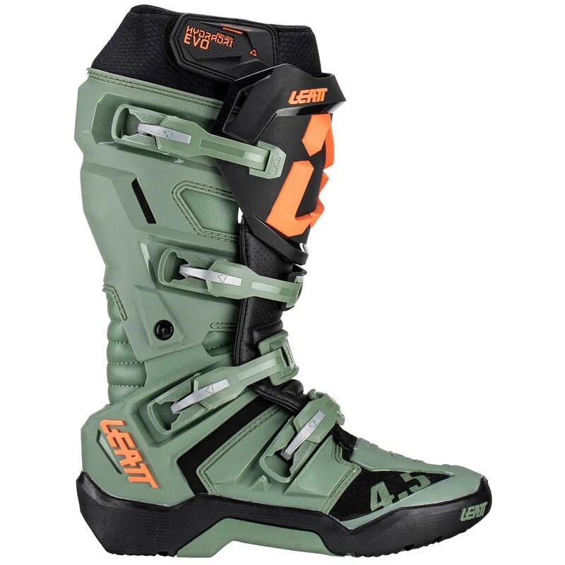 LEATT - Stivali 4.5 HydraDri Cactus Nero,Verde 10 (EU 44.5)