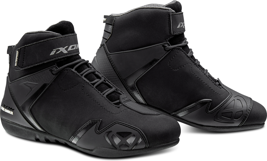 Ixon Scarpe Moto Donna  Gambler WP Nere