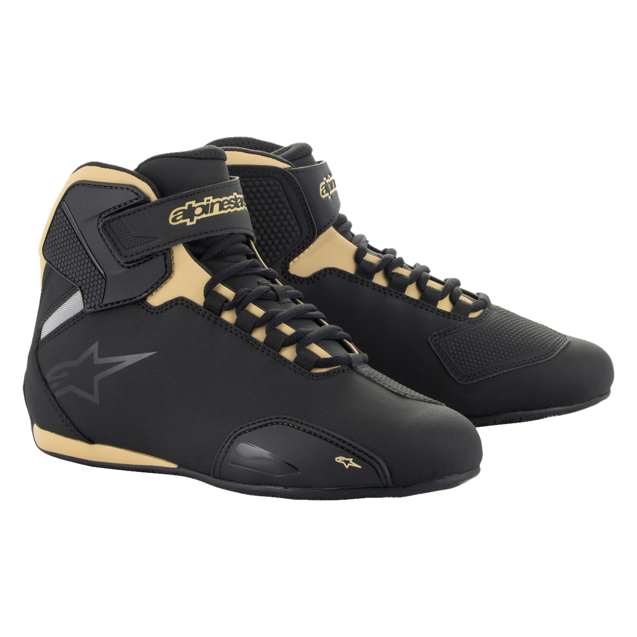 Alpinestars Scarpe Moto Donna  Stella Sektor Nero-Champagne