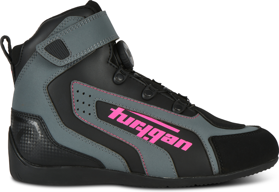 Furygan Scarpe Moto Donna  V4 Easy D3O Nero-Rosa