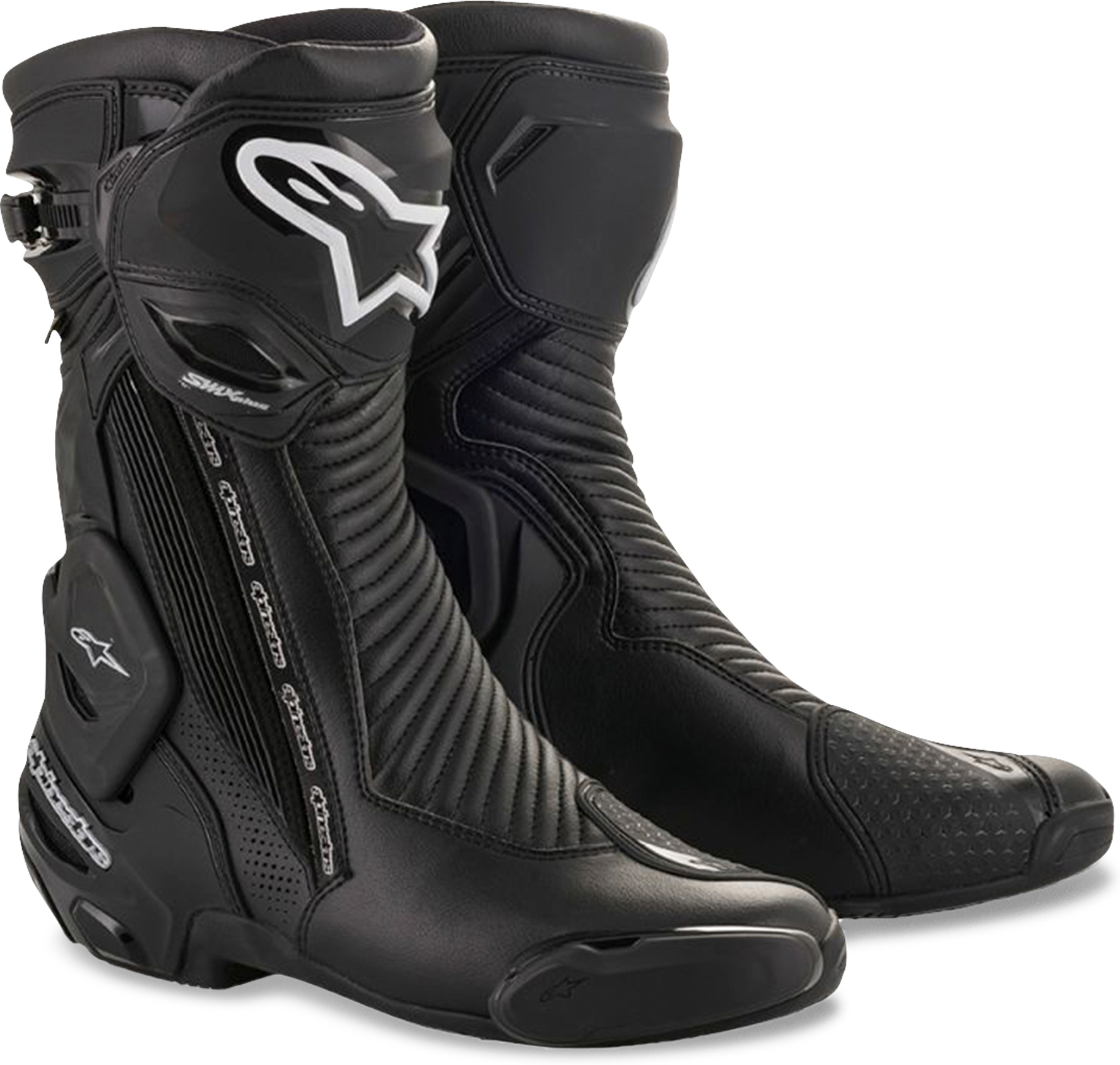 Alpinestars Stivali Moto  SMX Plus V2 GORE-TEX Nero-Argento