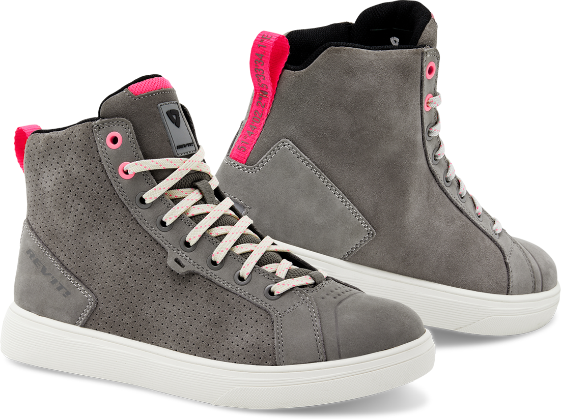 REV'IT! Scarpe Moto Donna  Arrow Ladies Grigio Chiaro-Bianco